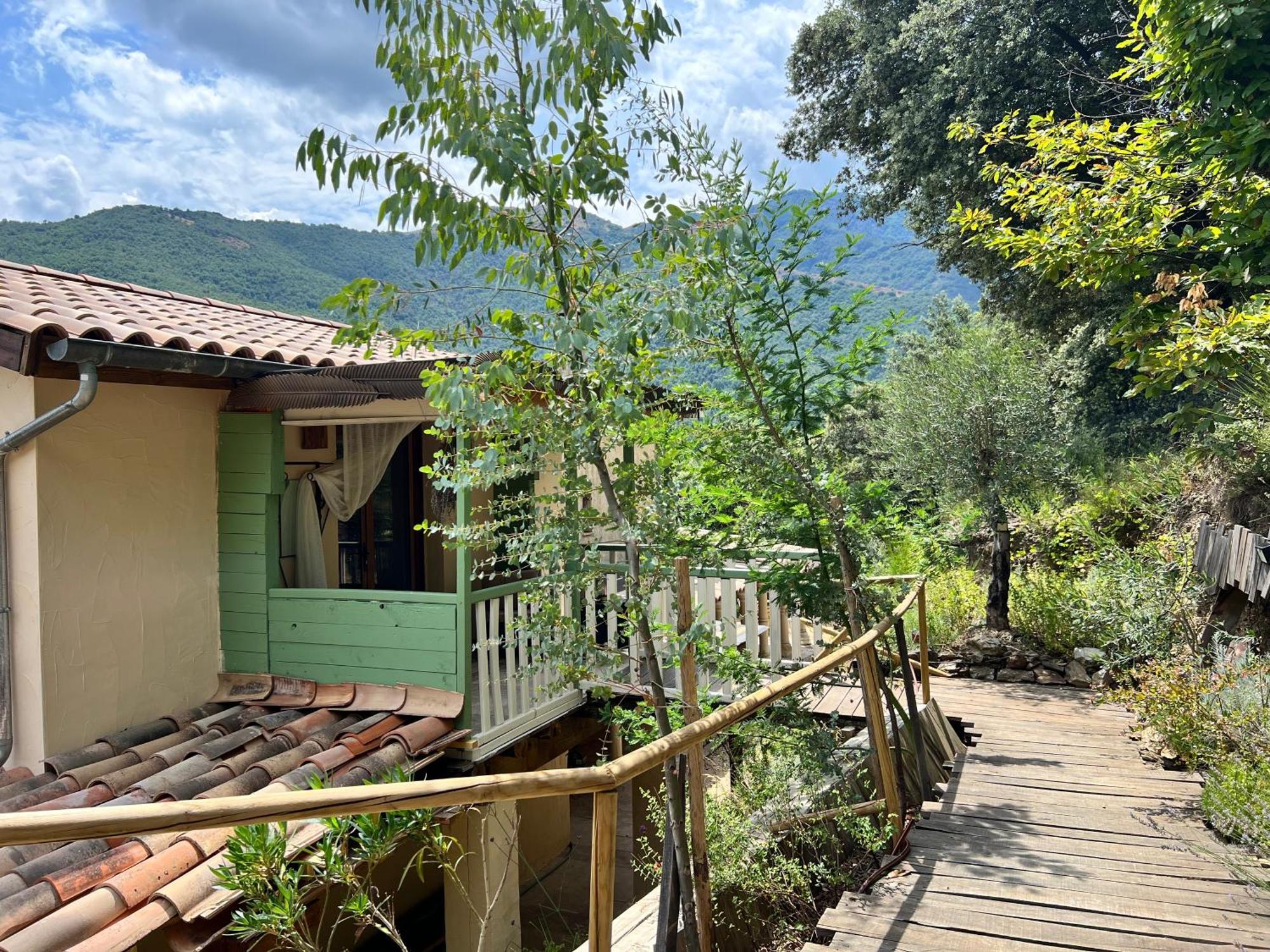 Les Magnels Bed & Breakfast Valleraugue Exterior foto