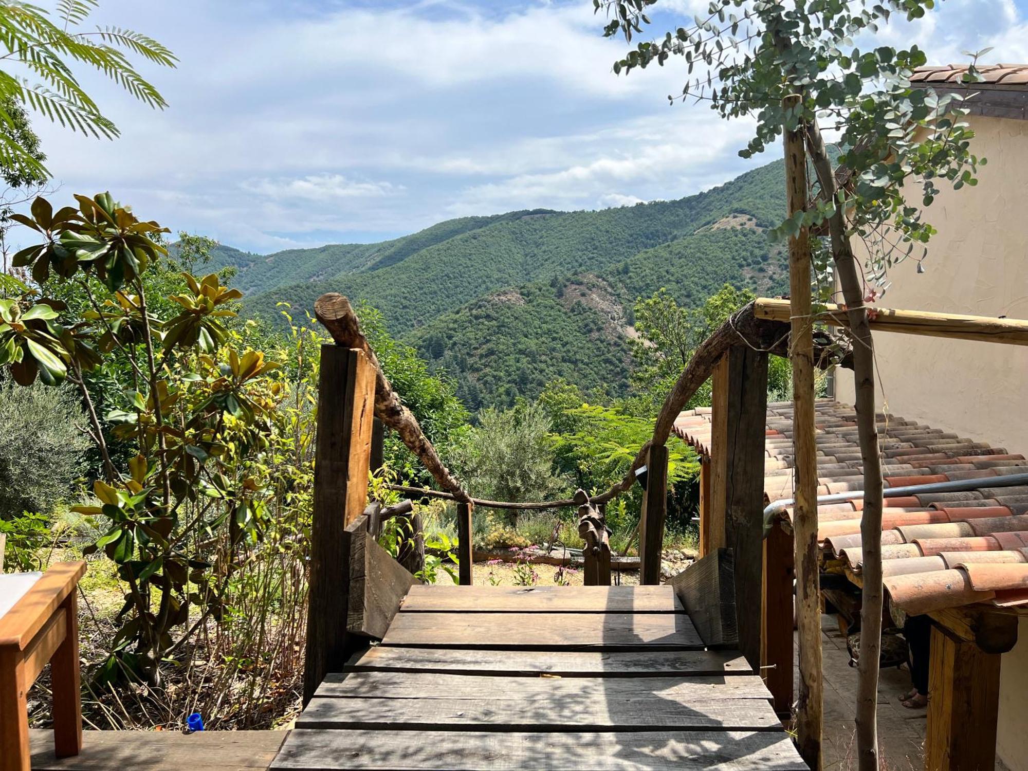 Les Magnels Bed & Breakfast Valleraugue Exterior foto